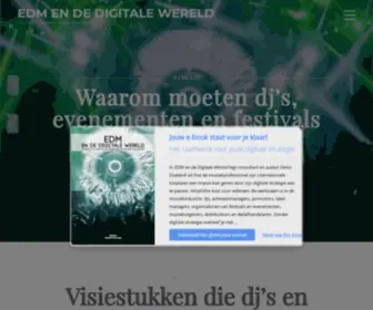 Edmendedigitalewereld.nl(EDM en de Digitale WereldHome) Screenshot