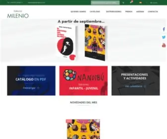 Edmilenio.com(Descubre nuestros libros y autores) Screenshot