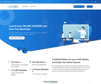 Edmingle.com(Create, Teach, Grow your online academy) Screenshot