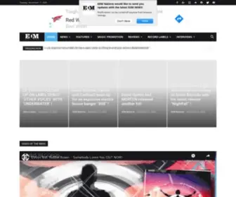 Edmnations.com(EDM Nations) Screenshot