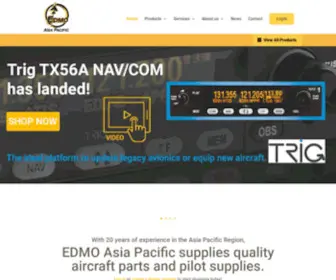 Edmoap.co.nz(Avionics Instruments Parts and Accessories) Screenshot