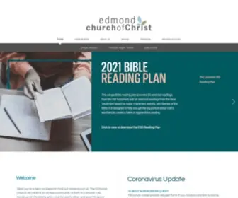 Edmondchurchofchrist.com(Edmond Church of Christ) Screenshot