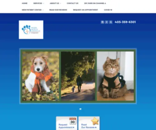 Edmondvet.com(Animal Medical Center I) Screenshot