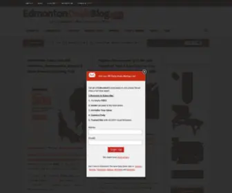 Edmontondealsblog.com(Edmonton Deals Blog) Screenshot