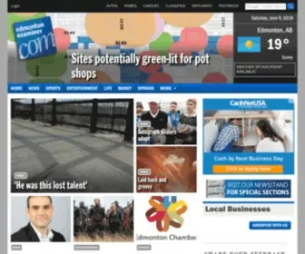 Edmontonexaminer.com(Edmonton News) Screenshot