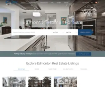 Edmontonrealestatepro.ca(Edmonton Real Estate) Screenshot