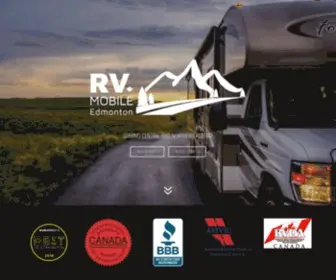 EdmontonrvMobile.com(RV Mobile Edmonton) Screenshot