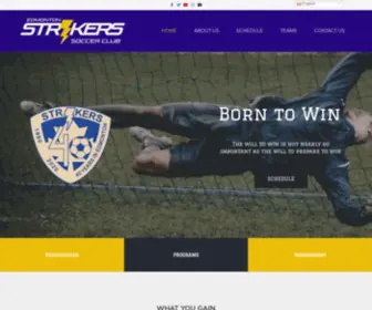 Edmontonstrikers.com(Edmonton Strikers) Screenshot