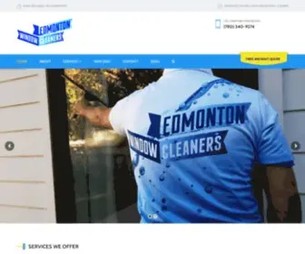 Edmontonwindowcleaners.com(Edmonton Window Cleaners) Screenshot