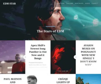 Edmstar.com(EDM STAR) Screenshot