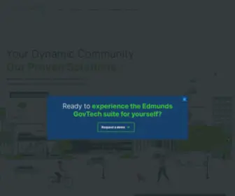 Edmundsassoc.com(Local Government Software) Screenshot