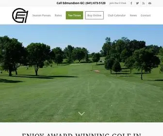 Edmundsonhpgolf.com(Edmundson Golf Course & Harvest Point Golf Course) Screenshot