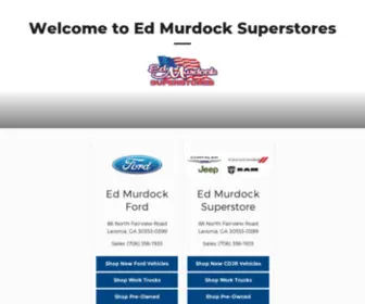 EdmurdocksuperStores.com(Ed Murdock Superstores) Screenshot