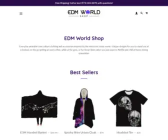 EdmWorldshop.com(EDM World Shop) Screenshot