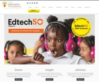 Ednfoundation.org(The Education Foundation) Screenshot