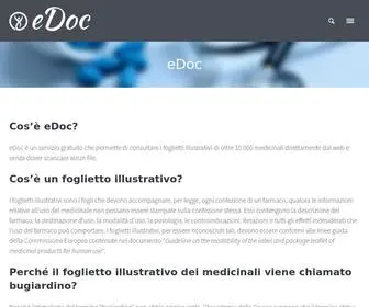 Edoc.com(Sito in manutenzione) Screenshot