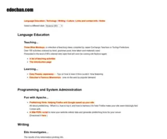 Edochan.com(Edmund) Screenshot