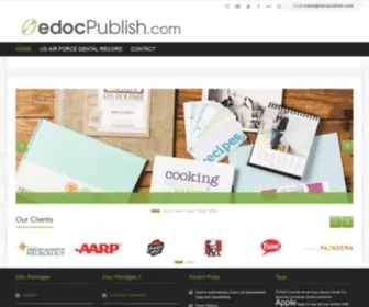 EdocPublish.com(Printing Solutions for Marketing Success) Screenshot