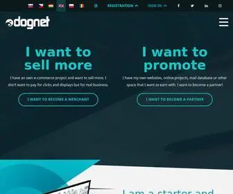 Edognet.com(Affiliate network Dognet) Screenshot