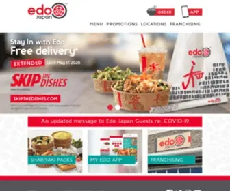 Edojapan.com(Edo Japan) Screenshot