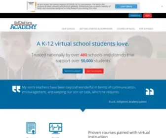Edoptionsacademy.com(EdOptions Academy) Screenshot