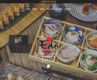Edosushinyc.com(Edo Sushi Japanese) Screenshot