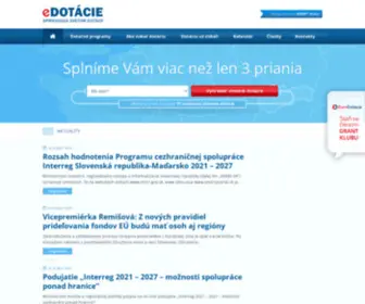 Edotacie.sk(EDOTÁCIE) Screenshot