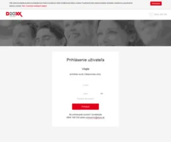 Edoxxlistky.sk(Slovenské stravovanie a zamestnanecké benefity) Screenshot