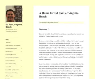 Edpaul.us(Ed Paul of Virginia Beach) Screenshot