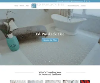 Edpawlacktile.com(Kitchen & Bathroom Tile) Screenshot