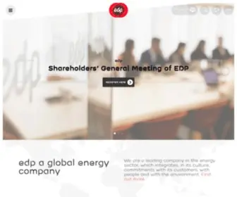 EDP.com(Edp group) Screenshot