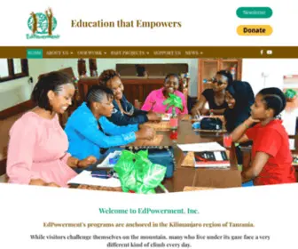Edpowerment.org(Education that Empowers) Screenshot