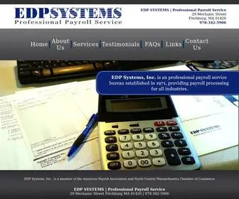 Edppayroll.com(EDP SYSTEMS) Screenshot