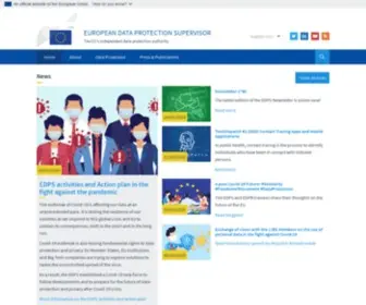 EDPS.europa.eu(European Data Protection Supervisor) Screenshot