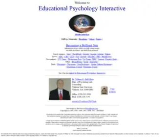 Edpsycinteractive.org(Educational Psychology Interactive) Screenshot