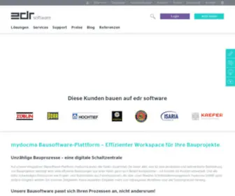 EDR-Projekt.com(EDR Software GmbH) Screenshot