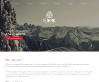 Edraksoftware.com(EDRAK Software) Screenshot