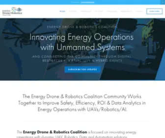 Edrcoalition.com(Energy Drone & Robotics Coalition) Screenshot