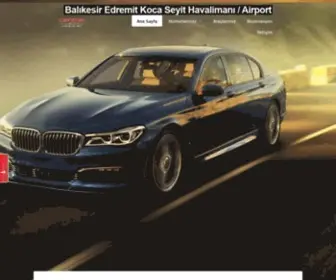 Edremitrentacar.com(Balıkesir Edremit Koca Seyit Havalimanı) Screenshot