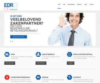 Edrgroup.nl(Edr credit services) Screenshot