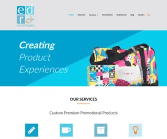 Edrinc.net(Custom Premium Promotional Products) Screenshot