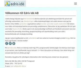 Edris-Ide.se(Edris) Screenshot