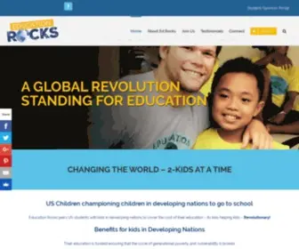 Edrocks.org(Education Rocks) Screenshot