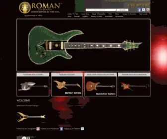 Edromanguitars.com(Edromanguitars) Screenshot