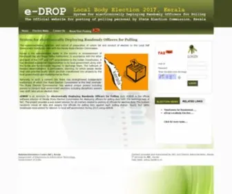 Edrop.gov.in(EDROP) Screenshot