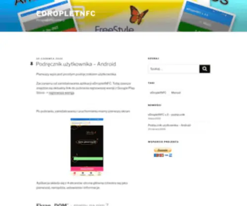 Edropletnfc.pl(Cena domeny) Screenshot