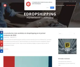 Edropshipping.net(Blog especializado en dropshipping) Screenshot