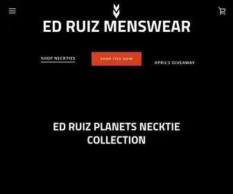 Edruiz.com(Ed Ruiz Menswear) Screenshot