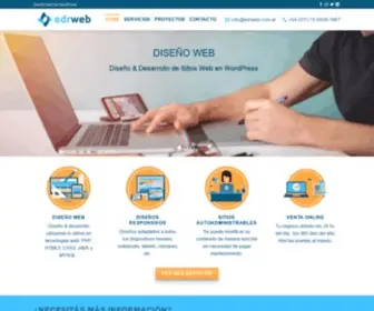 Edrweb.com.ar(Diseño Web Profesional Argentina) Screenshot