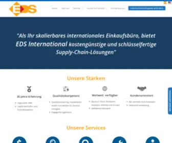 EDS-International.de(EDS International) Screenshot